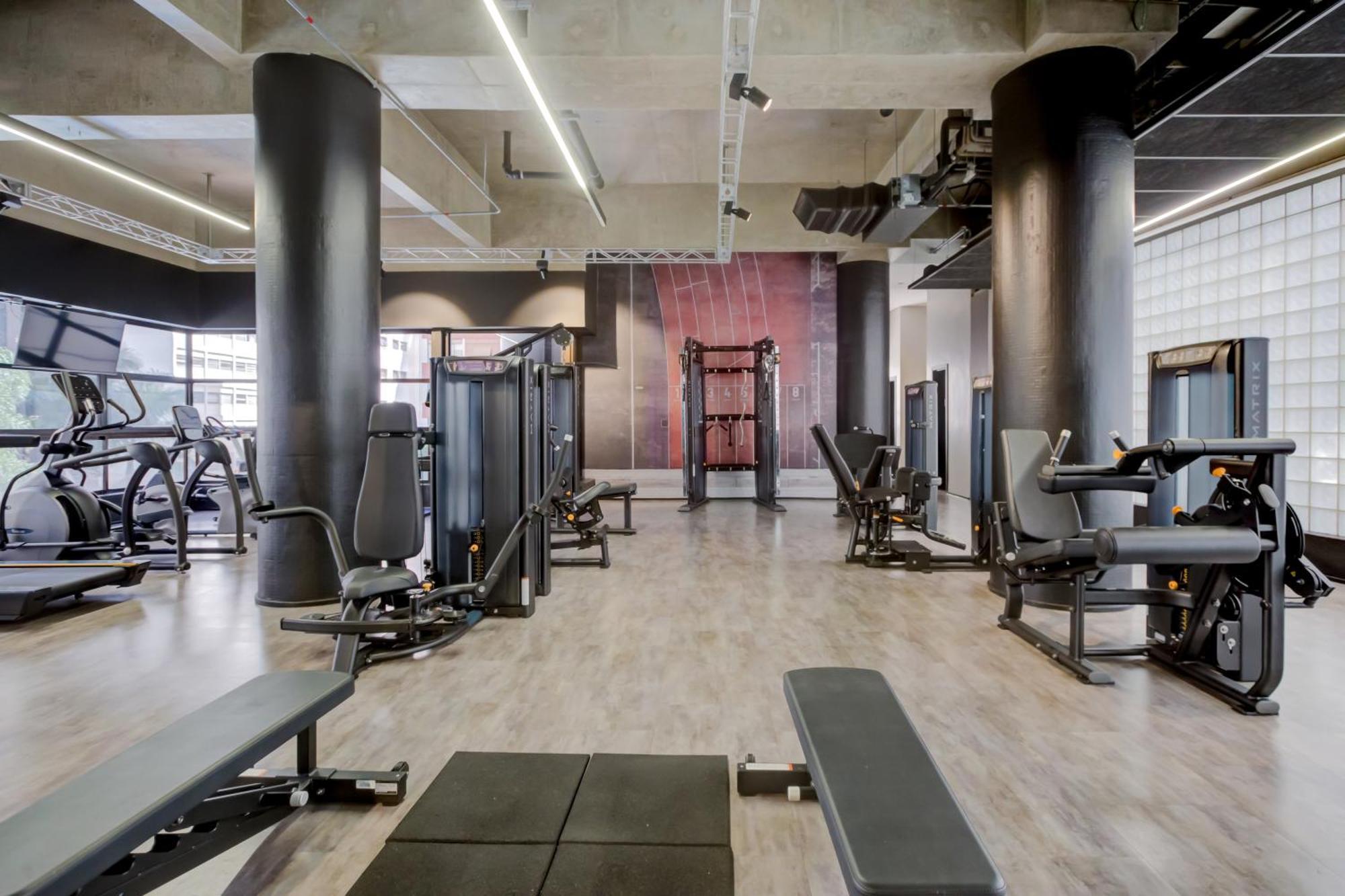 Radisson Sao Paulo Paulista Hotel ภายนอก รูปภาพ The gym at the 2012 London Olympics